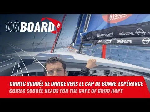 Guirec Soudée se dirige vers le Cap de Bonne-Espérance | Vendée Globe 2024