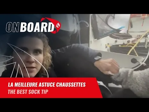 La meilleure astuce chaussettes de Clarisse Crémer | Vendée Globe 2024