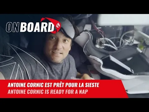 Antoine Cornic est prêt pour la sieste | Vendée Globe 2024