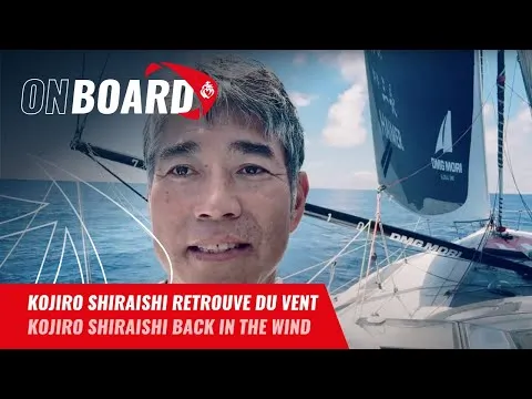 Kojiro Shiraishi retrouve du vent | Vendée Globe 2024