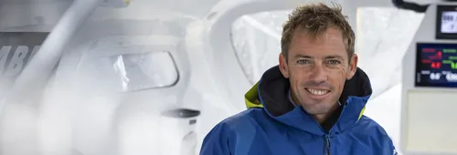 LORIENT, FRANCE - SEPTEMBER 2, 2024 : VULNERABLE skipper Thomas Ruyant (FRA) is pictured on September 2, 2024 in Lorient, France. (Photo by Pierre Bouras / TR Racing)