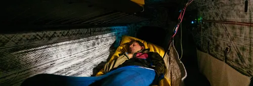 LORIENT, FRANCE - SEPTEMBER 12, 2024 : Monnoyeur - Duo for a Job skipper Benjamin Ferré (FRA) is pictured on September 12, 2024 off Lorient, France - Photo by Lou-Kevin Roquais