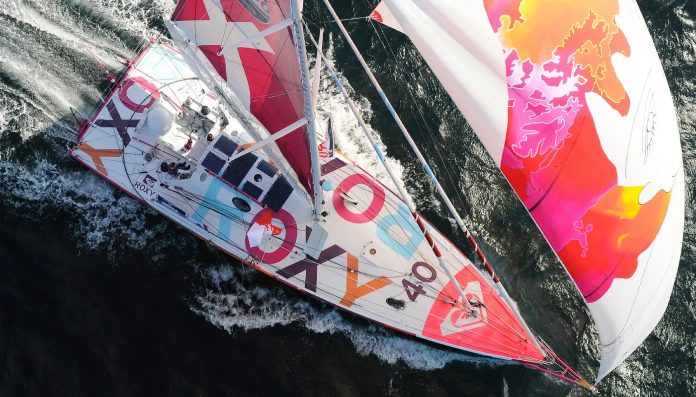 SKIPPER : SAMANTHA DAVIES (GBR) - TRAINING FOR ROXY IN AROUND GROIX