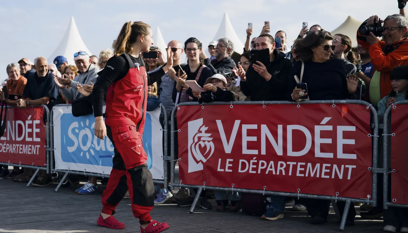 Violette avant le départ