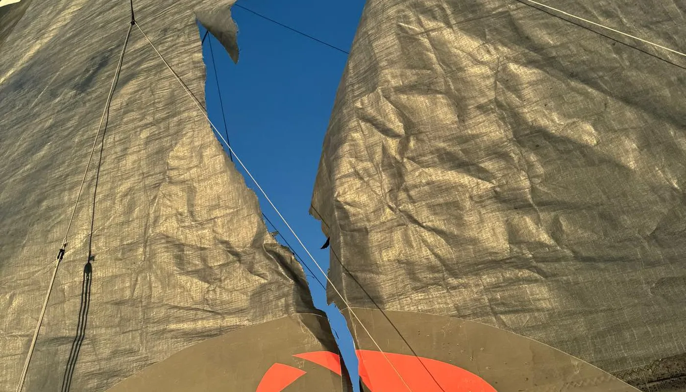 LE 17 NOVEMBRE 2024 : Photo envoyée depuis le bateau New Europe lors de la course à la voile du Vendée Globe le 17 novembre 2024. (Photo du skipper Szabolcs Weöres)
