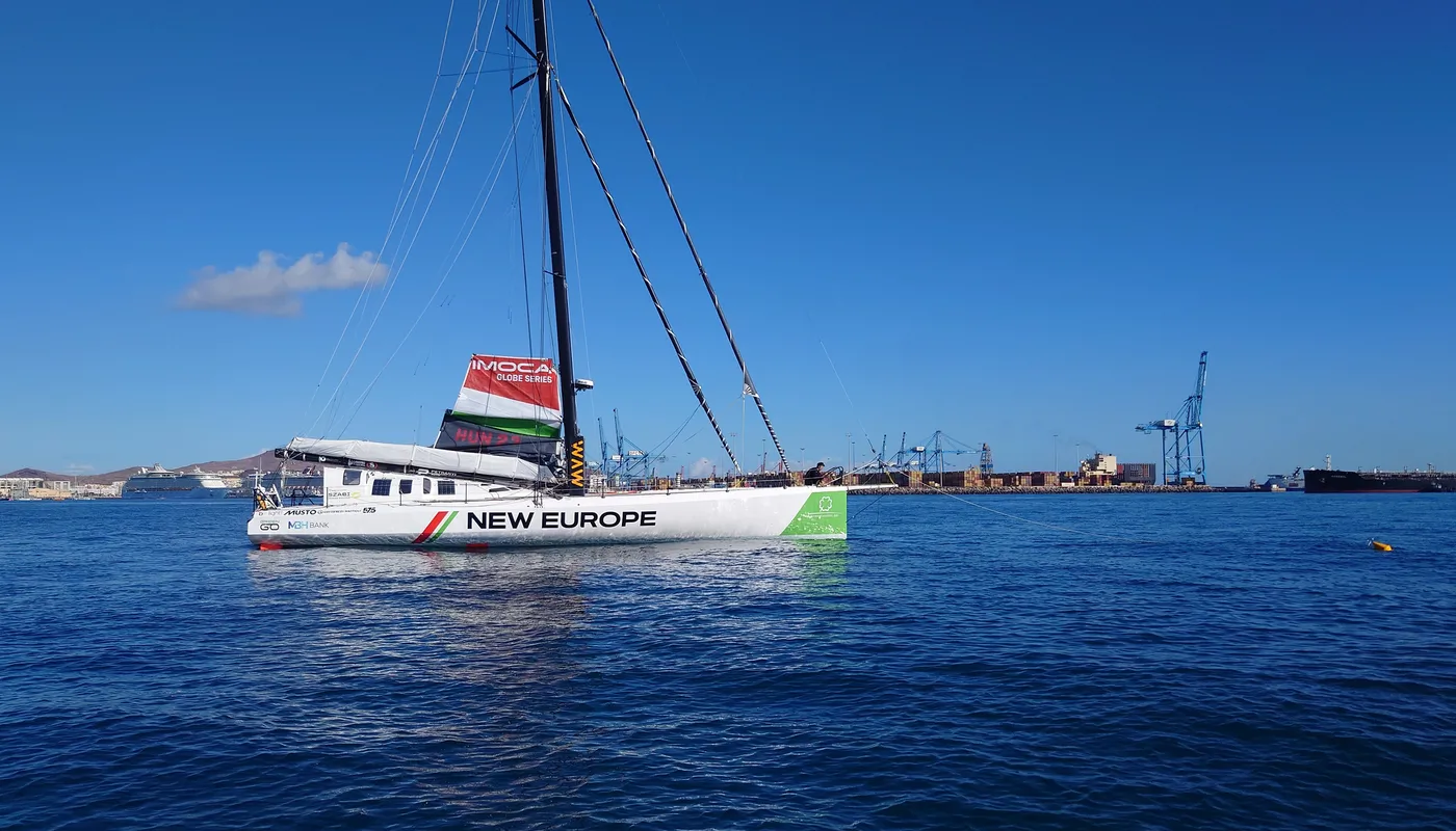 NEW EUROPE Safely Moored in Las Palmas and still in the race Vendée Globe 2024
