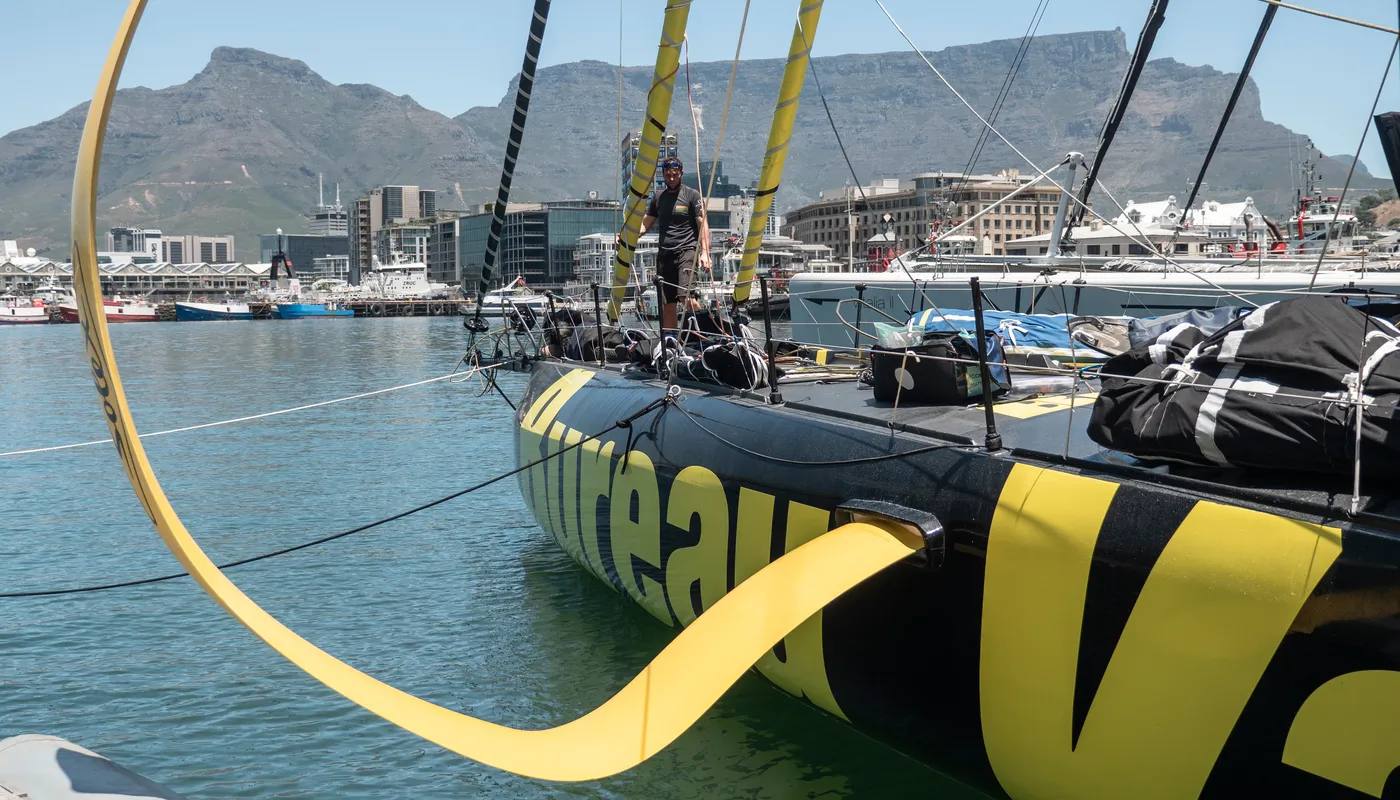Louis Burton safely into Cape Town Vendée Globe 2024