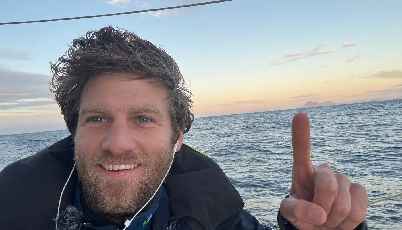 COURSE, 07 JANVIER 2024 : Photo envoyée depuis le bateau Monnoyeur - DUO for a JOB lors de la course à la voile du Vendée Globe le 07 janvier 2024. (Photo du skipper Benjamin Ferré) Cap Horn